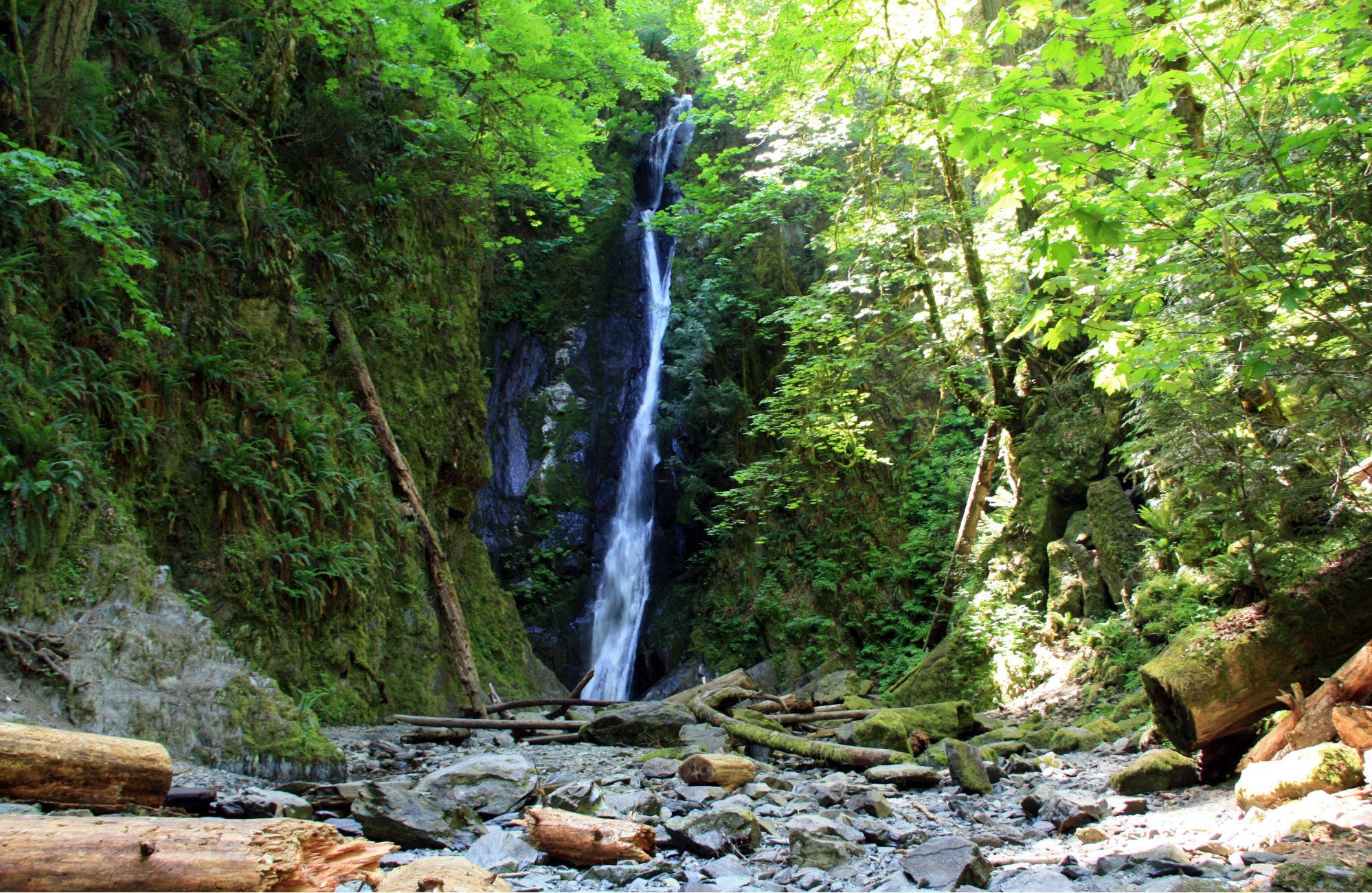 Goldstream Park Victoria, Vancouver Island waterfalls, Goldstream, Niagara Waterfall Goldstream