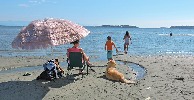 Rathtrevor Beach, Vancouver Island beach, kid friendly beaches, top 10 beaches in Canada