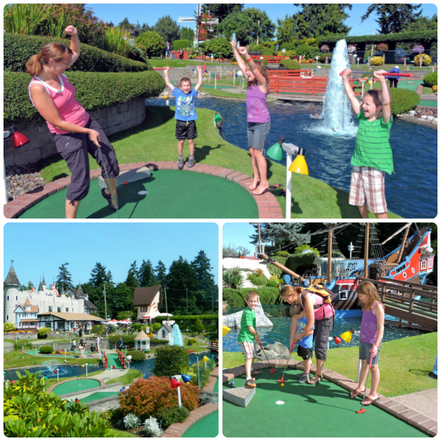 Parksville, Parksvile kids activities, Paradise Fun Park, Miniature Golf, Bumper Boats, Family Fun