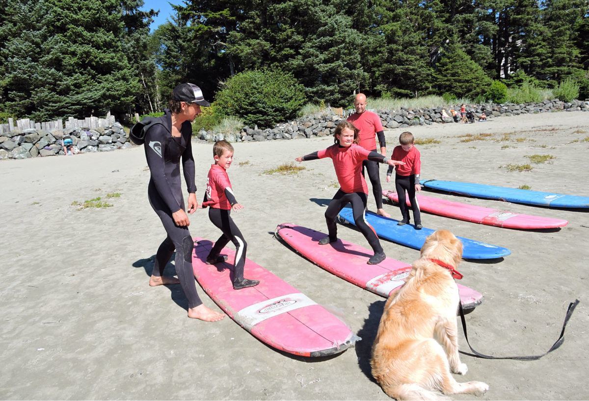 Vancouver Island Family Surf Lessons In Tofino! Traveling Islanders