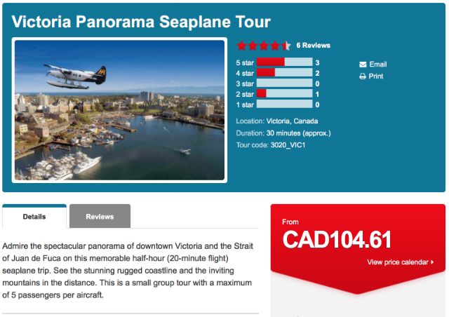 Floatplane Tours, Vancouver Activities, Victoria Tours 