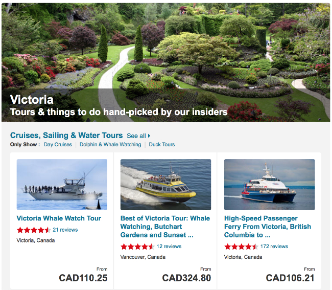 Victoria Attractions, Vancouver Island Activities