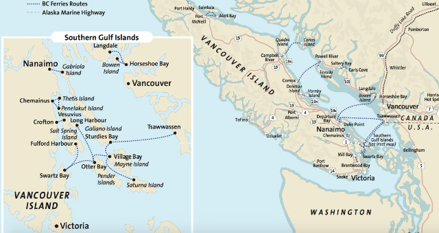 By Sea • BC Ferries to Vancouver Island - Traveling Islanders