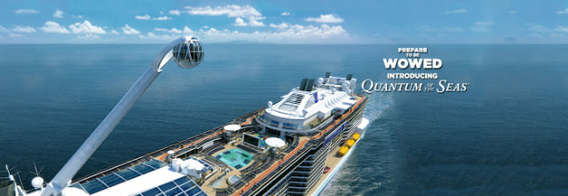 Quantum of the seas, Caribbean cruise ship, look inside a cruise ship