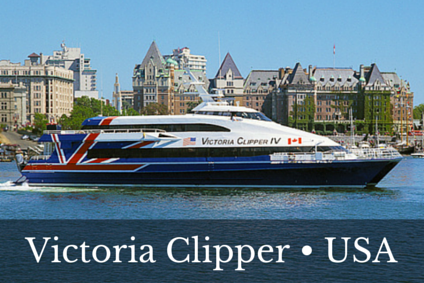 Victoria Clipper, Getting to Vancouver Island, Transport between Seattle and Victoria