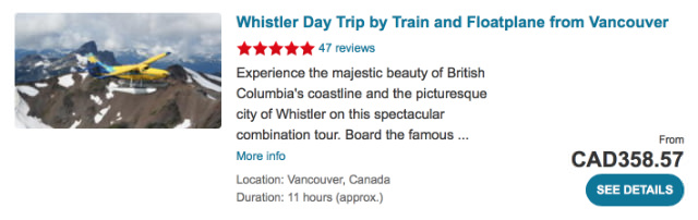 Harbour Air, Ariel Tour Vancouver, Whistler ariel tour