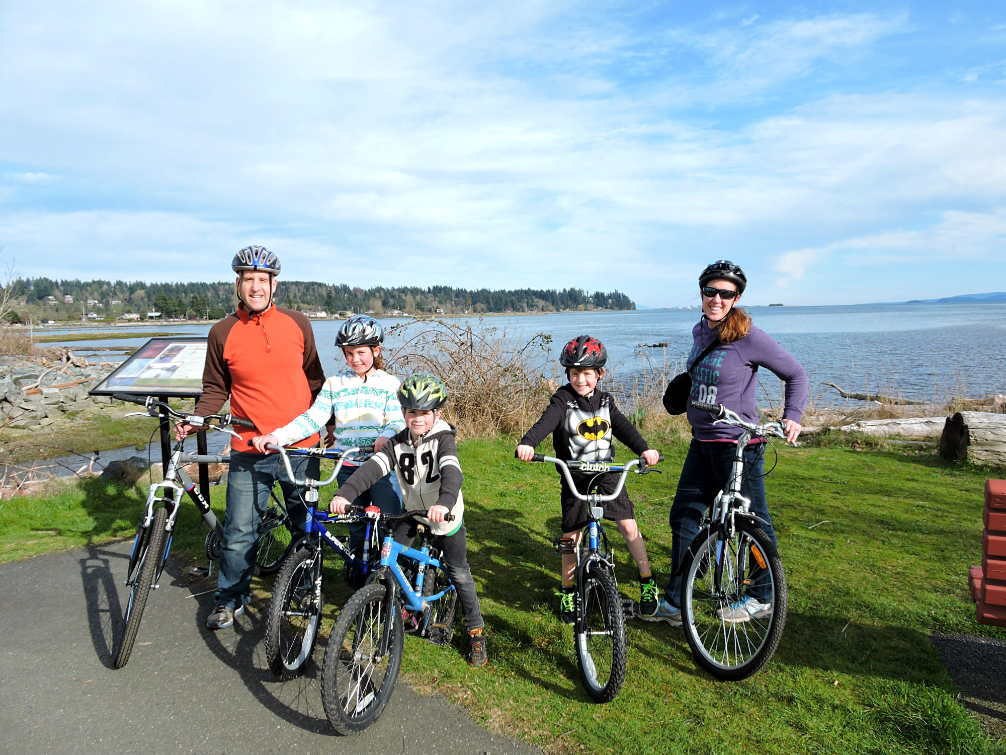 Comox Valley Activities, Family activities Comox Valley, Bike Rides in Comox Valley, Winter Activities Comox Valley, Courtenay family activities, what to do in Courtenay