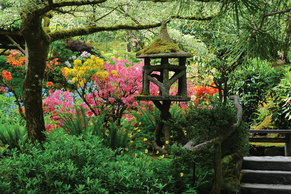 Japanese Garden, Vancouver Island flower gardens, Butchart Gardens, Victoria flower gardens