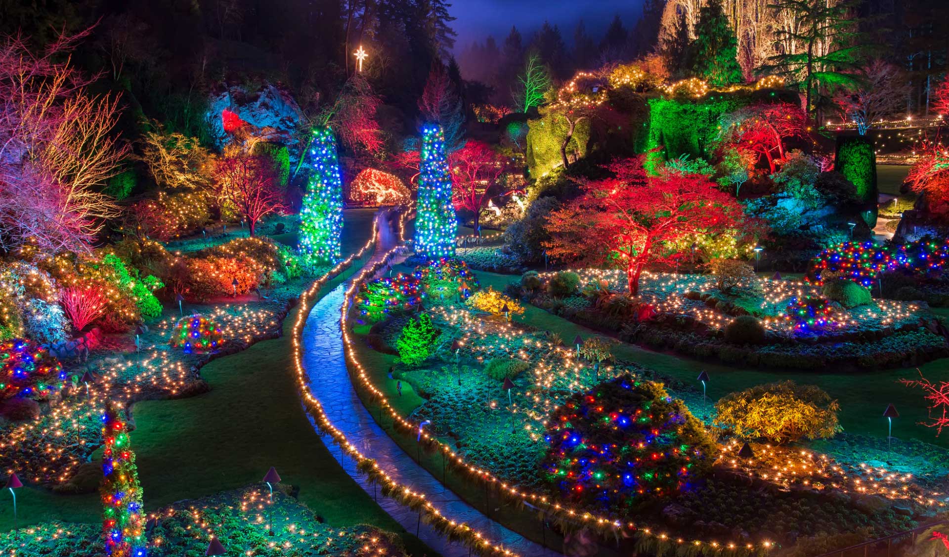 Victoria Daily Photo: Butchart Gardens Christmas