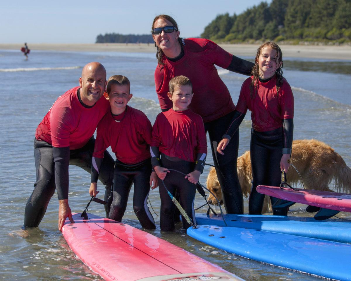 Vancouver Island Family Surf Lessons In Tofino! Traveling Islanders