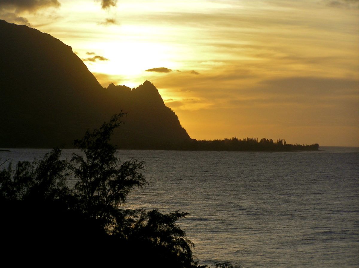 Family camping in hawaii