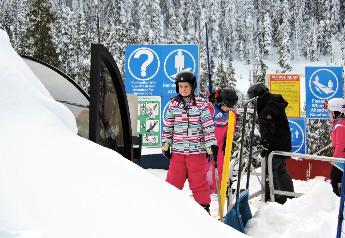 Mount Washington Evergreen Lodge, Mount Washington Alpine Resort, Ski lessons on Mount Washington, Mount Washington Snow School, Comox Valley, Traveling Islanders