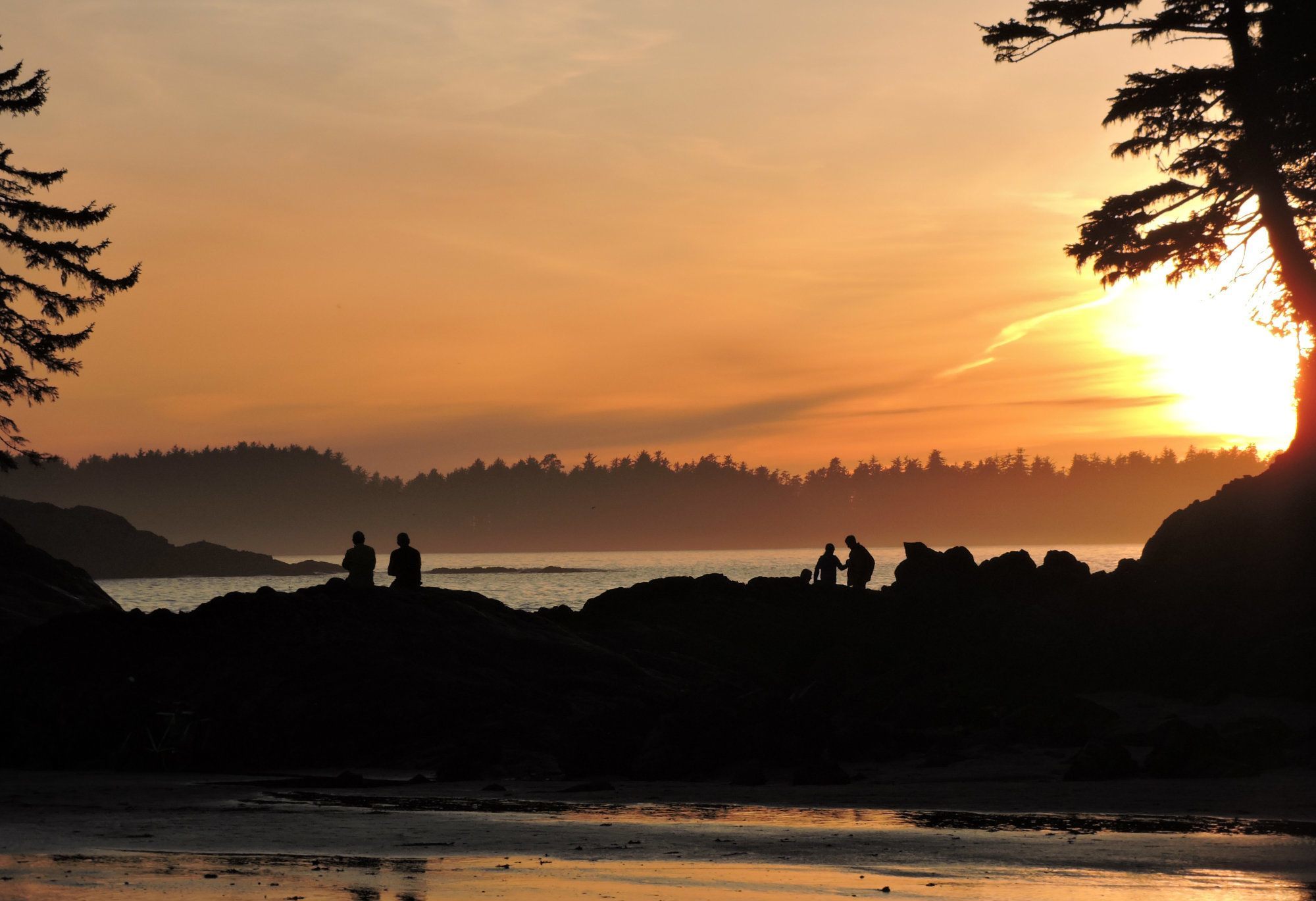 Mackenzie Beach sunsets