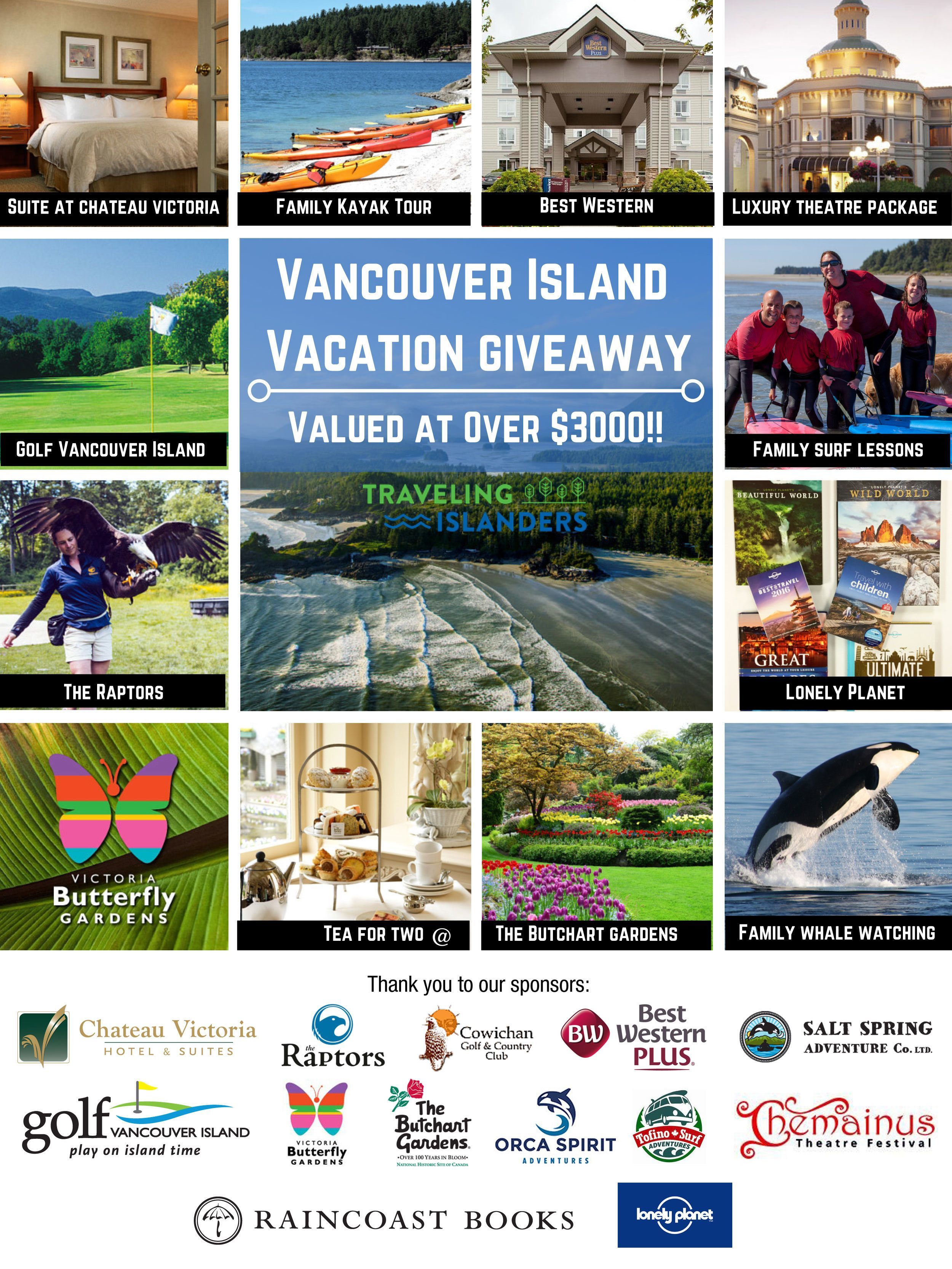 Vancouver Island Vacation Giveaway