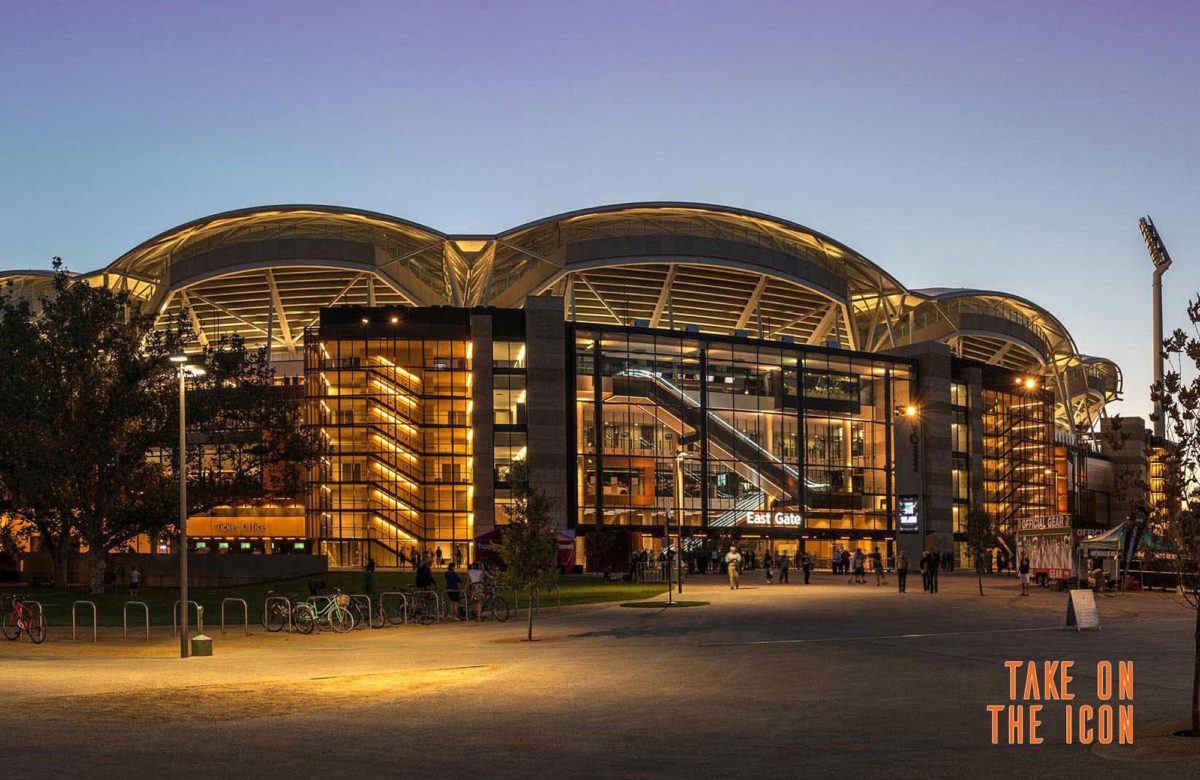 Daniel and Courtney RoofClimb Adelaide Oval