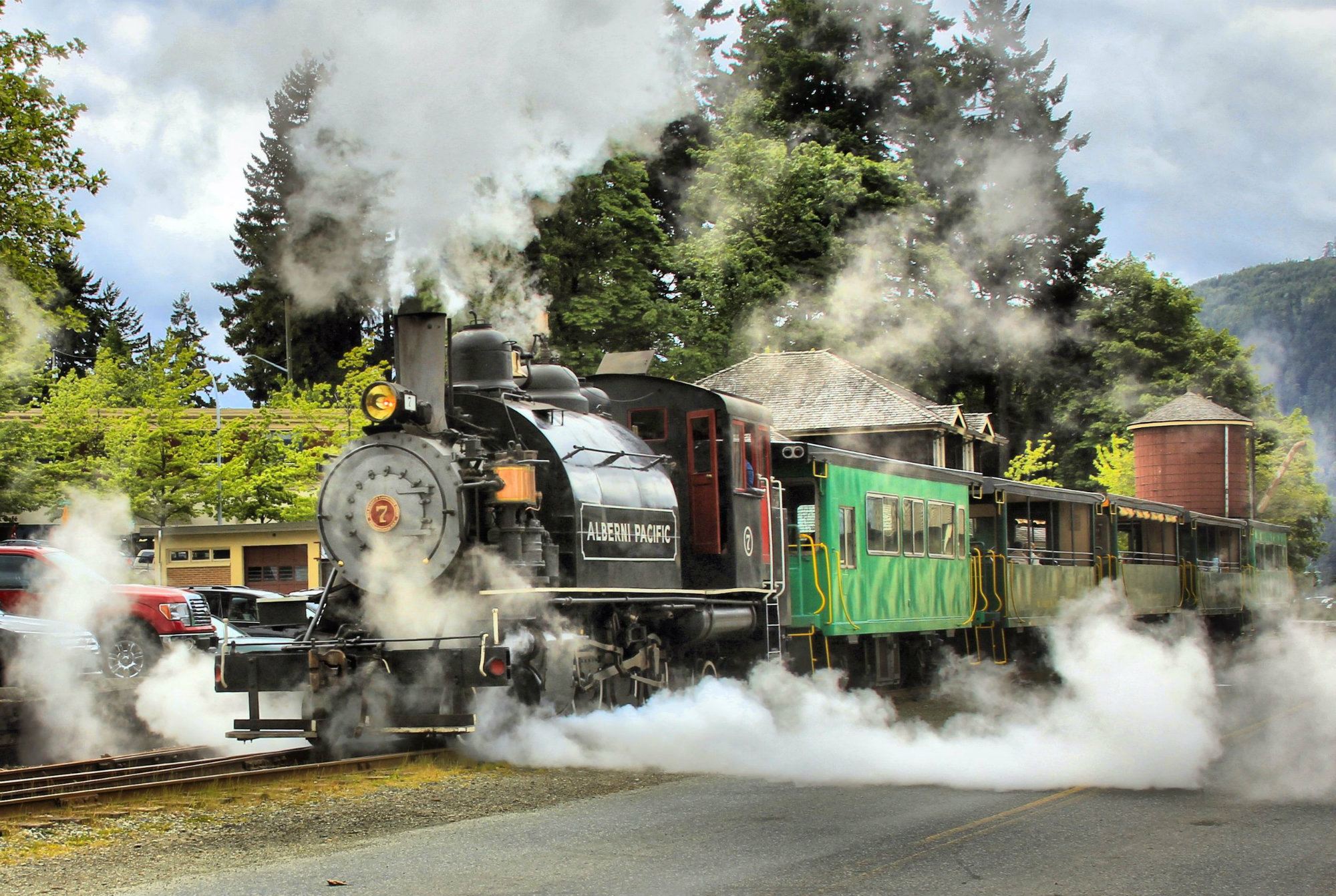 Port Alberni Steam Train, Port Alberni, Port Alberni Saw Mill, Vancouver Island activities, Vancouver Island travel guide