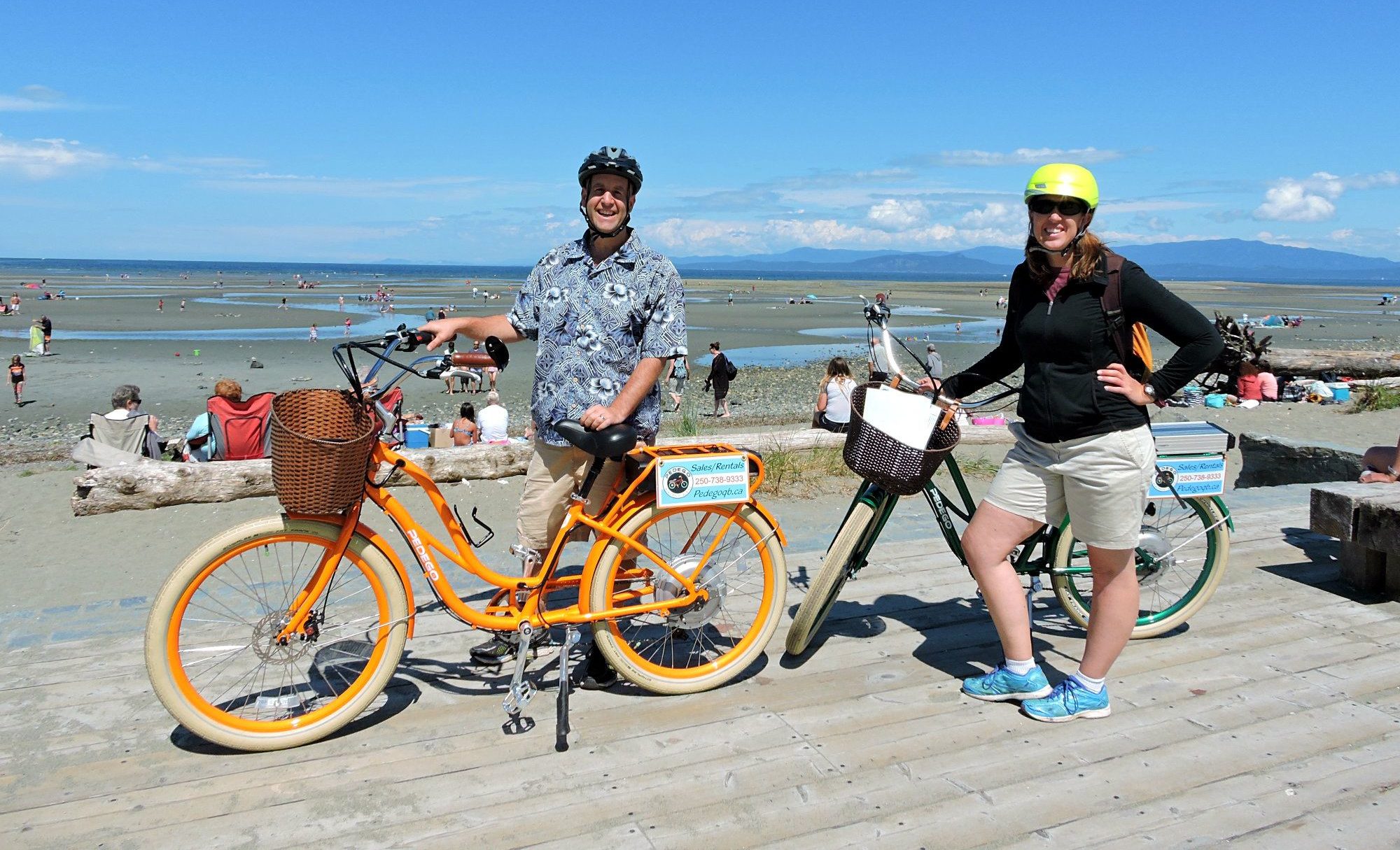 Qualicum Beach Electric Bike Tours, Qualicum Beach Bike Tours, Pedego Electric Bikes, Parksville Electric Bikes, Qualicum Beach activities, Qualicum Beach Vacations, Vancouver Island Tours, Vancouver Island Vacations, Traveling Islanders,