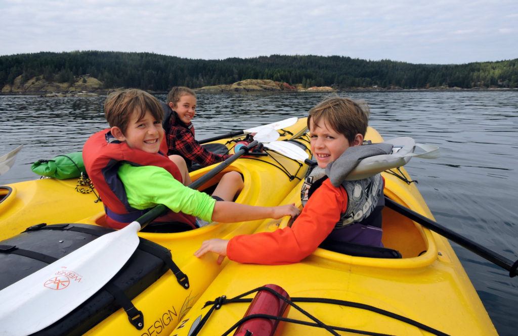 Quadra Island Kayaking Adventure Traveling Islanders