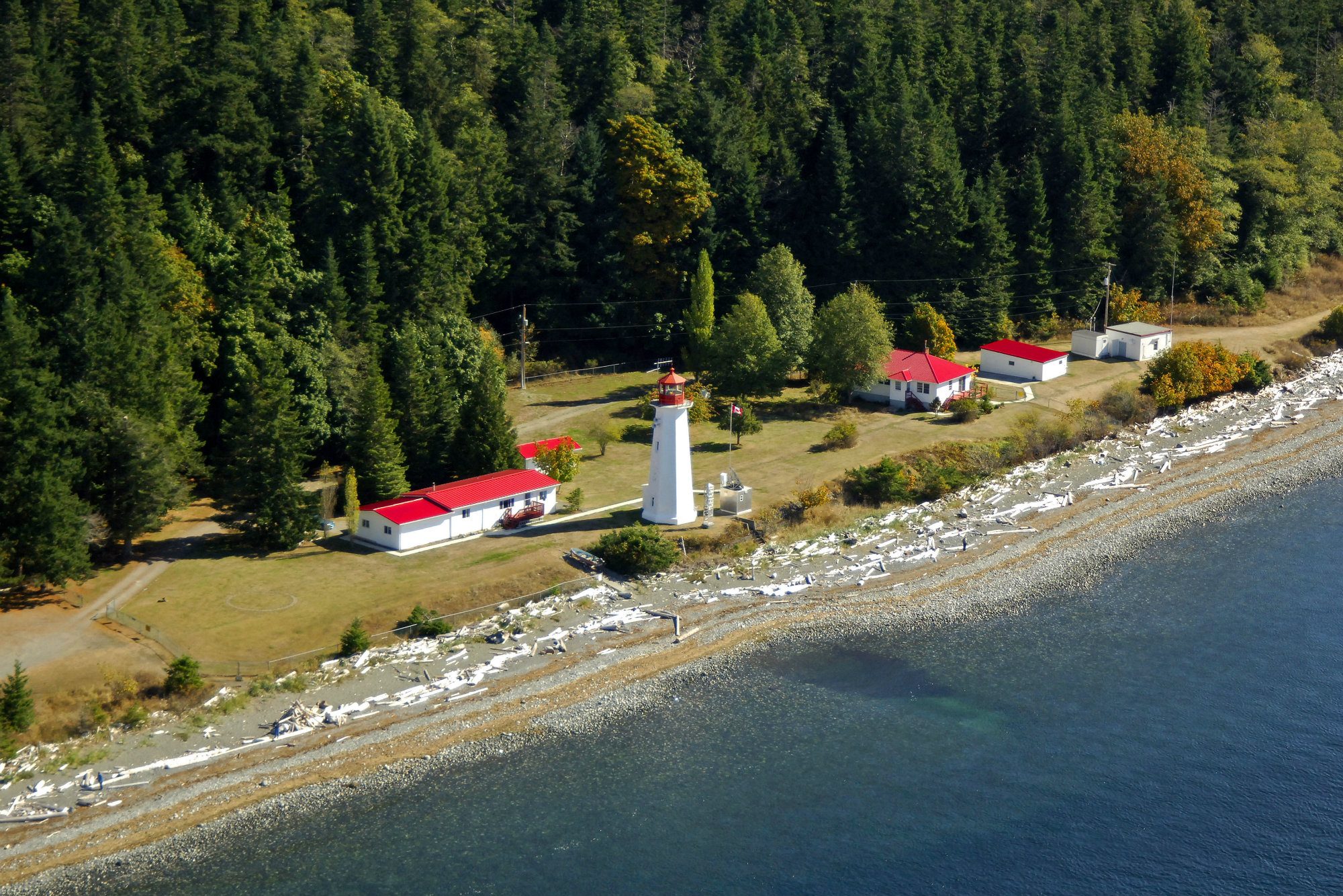 Cape Mudge Lighthouse, Quadra Island, Cape Mudge