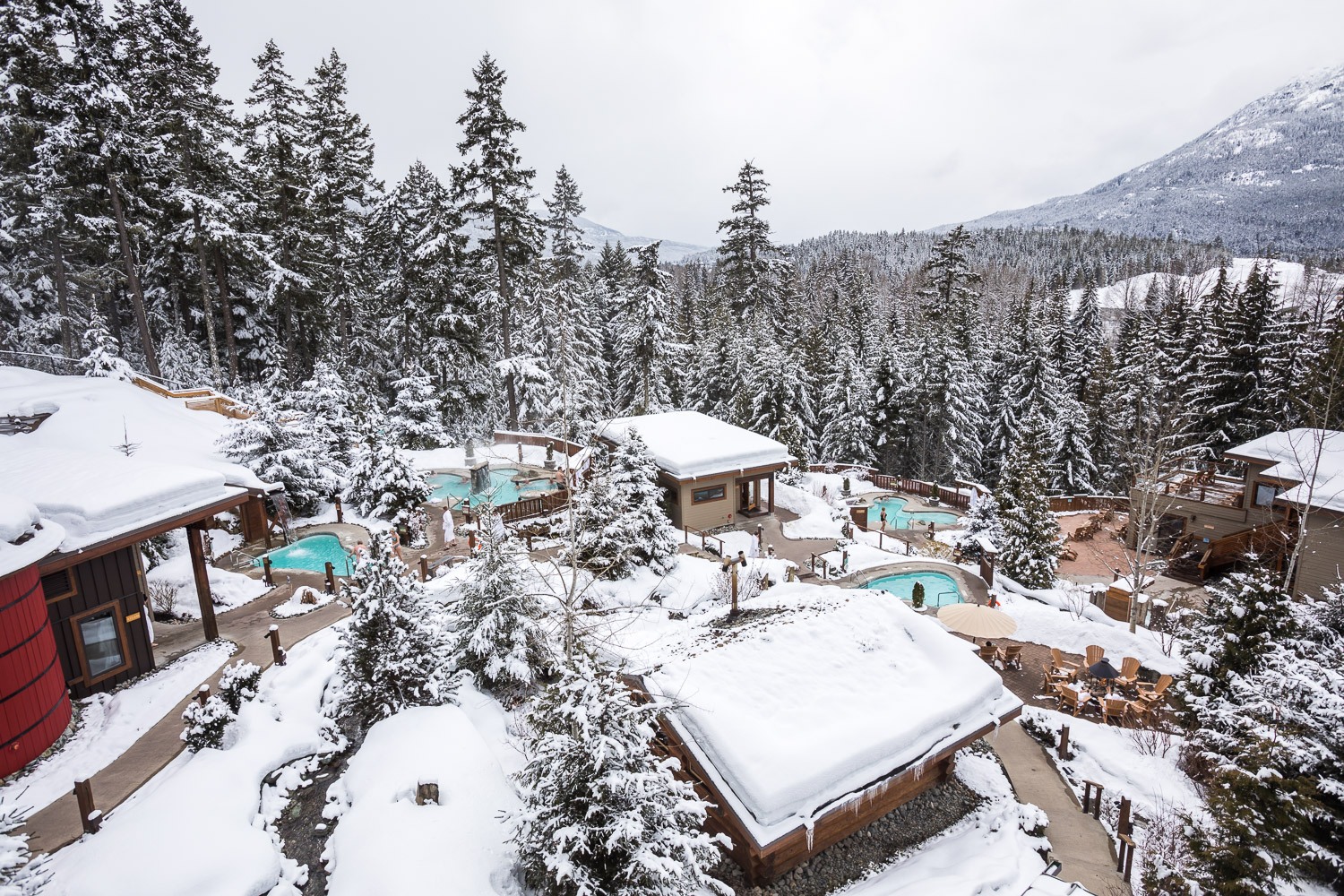 Whistler Spa, Scandinave Spa, Scandinave, Whistler, Traveling Islanders